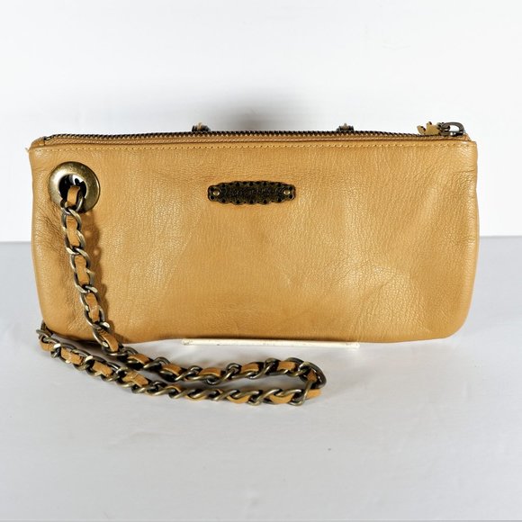 Betsey Johnson No Limit Credit Card Clutch Wristlet, Black Betsy Johnson Leather Clutch / Wristlet